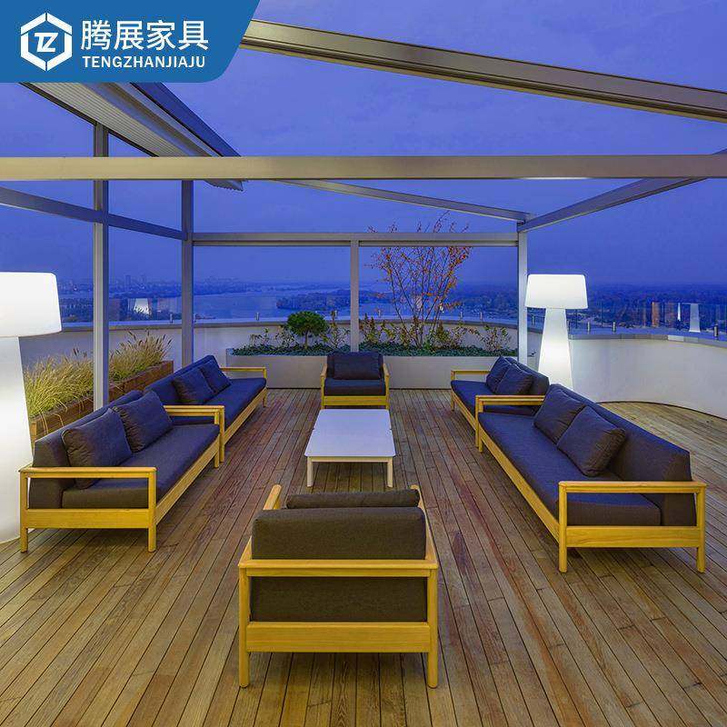 高端户外柚木沙发茶几组合休闲别墅庭院家用办公实木桌椅视频看厂,电子元器件市场,其它元器件,淘宝优惠券,粉丝福利购,淘宝优惠卷