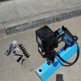 智能伺服电动攻丝机全自动大功率m3 m16垂直万向摇臂攻牙机一体式