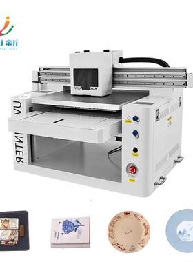 6070 flatbed UV printer metal and plastic ink printer
