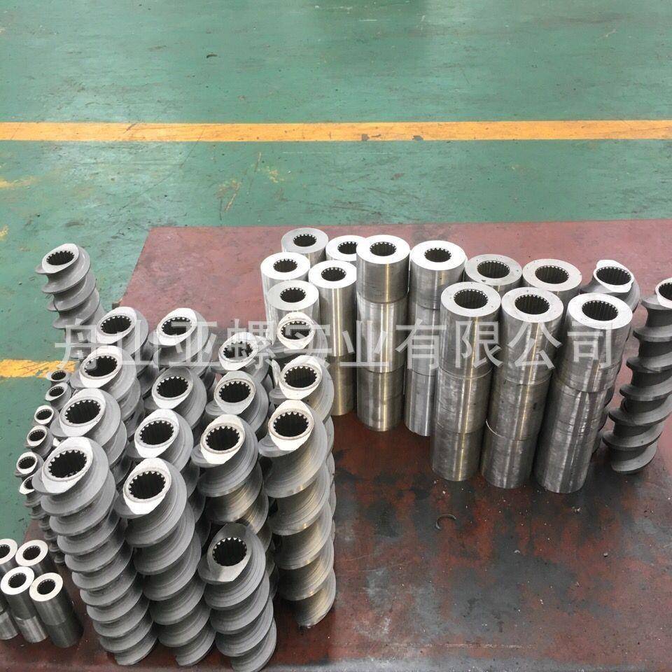 积木螺杆,饲料挤出机筒螺杆,膨化机螺杆,注塑机机筒螺杆,舟山螺杆