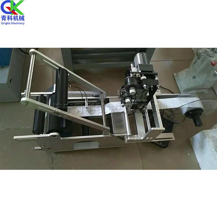 半自动饮料贴标器 茶叶贴标签器 圆圆不干胶贴标机