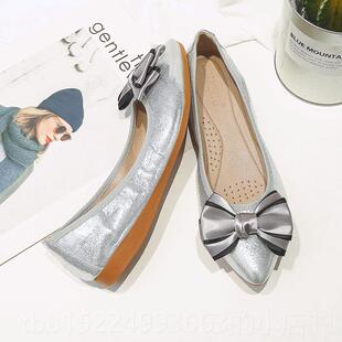 正品平3底单鞋女2025春季新款时尚百搭一脚蹬码鞋子女33水2钻小妈