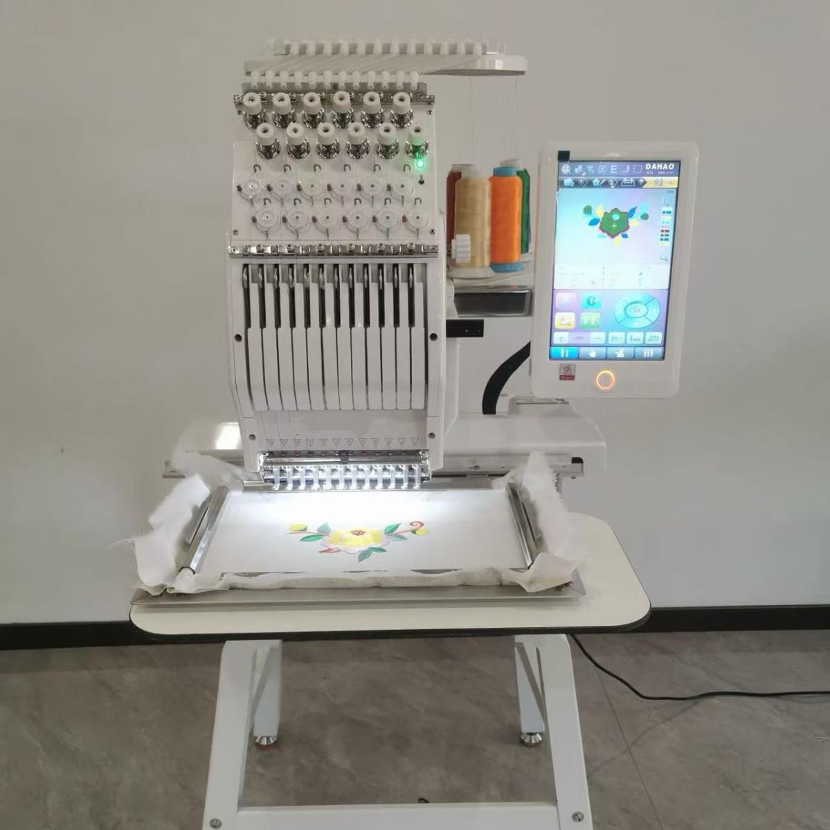 叶氏2025款迷你家用绣花机成衣帽子平绣logo绣个人多功能电脑刺