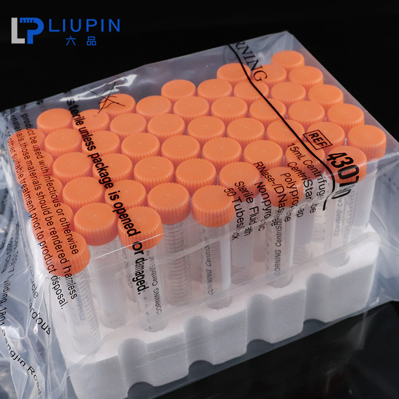 康宁Corning塑料离心管 15ml ml带架 无酶无菌ep管pcr管带刻度丰