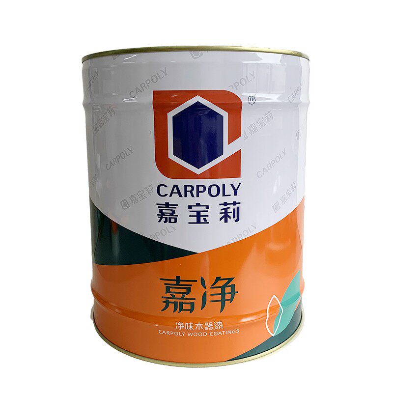 嘉宝莉大桶家具漆PU油性木器漆透明底漆亮光清面漆实木大包装油漆