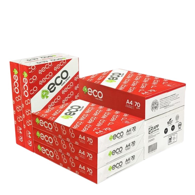 ecoA4A3打印纸APP70g覆印纸500张印尼进口纸双面打印办公学生草稿