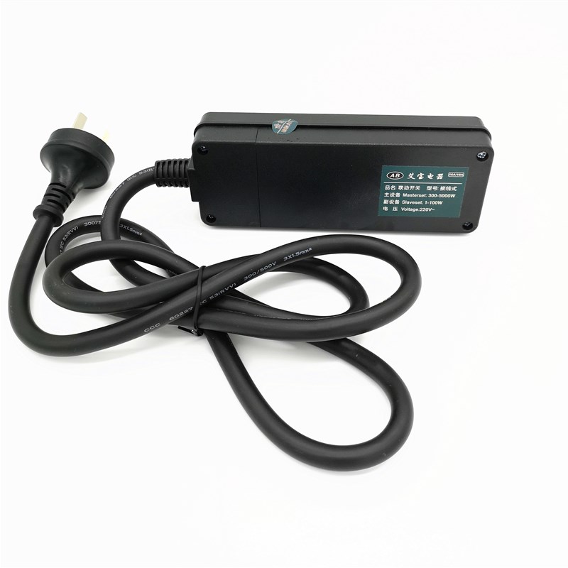 开槽王水钻机智能自动供水联动插座切割机云石机同步水泵连动开关