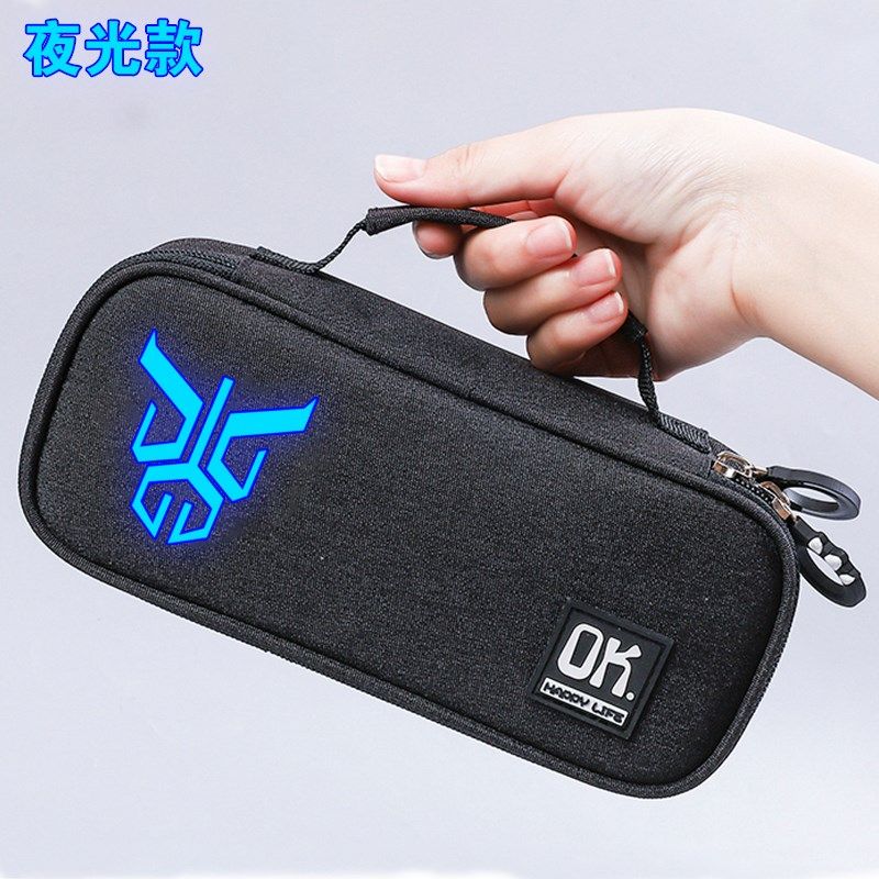 文具盒大容量男孩多功能铅笔盒假面骑士中小学生韩版多层帆布笔袋