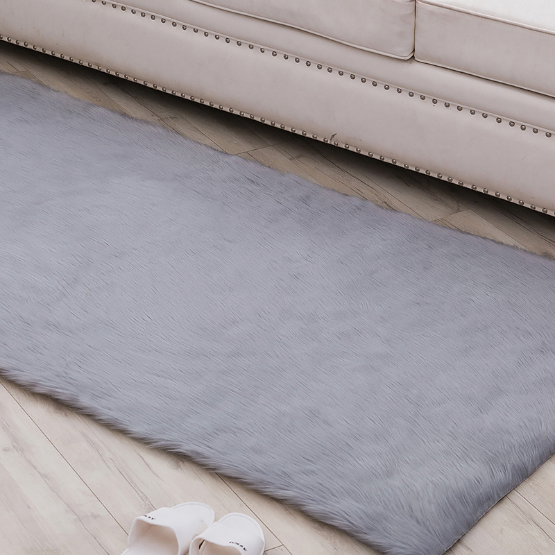 长毛绒地毯卧室少女可爱大面积客厅床边现代欧式圆形家用装饰地垫