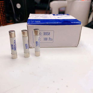 电子电流保险丝R058 6.3 31.5小型陶瓷保险管500V 1A2A6A10A RO58