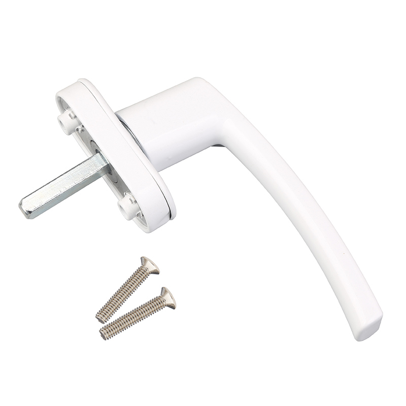 全金属铝合金老式加厚平开推拉塑钢门窗户联传动内开带轴拉把手锁