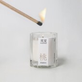 观夏蜡烛小样香薰礼盒30g小蜡烛 西溪桃花颐和金桂昆仑煮雪梅水