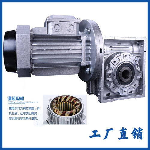 NMRV蜗轮蜗杆减速机380V/220V刹车变频防爆高效电机组合