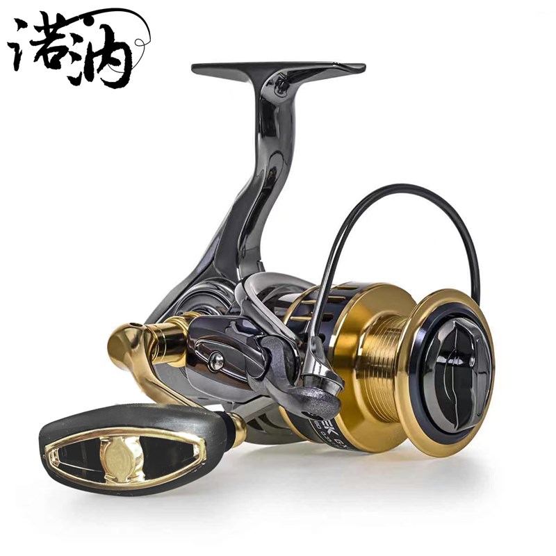 路亚卷线器金属渔轮不锈钢路亚海竿远投轮海杆轮鱼轮鱼线轮