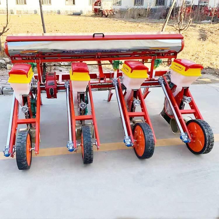 免耕播种机 玉米大豆种精播机悬浮腿 谷子播种机 5行2.7米大驾