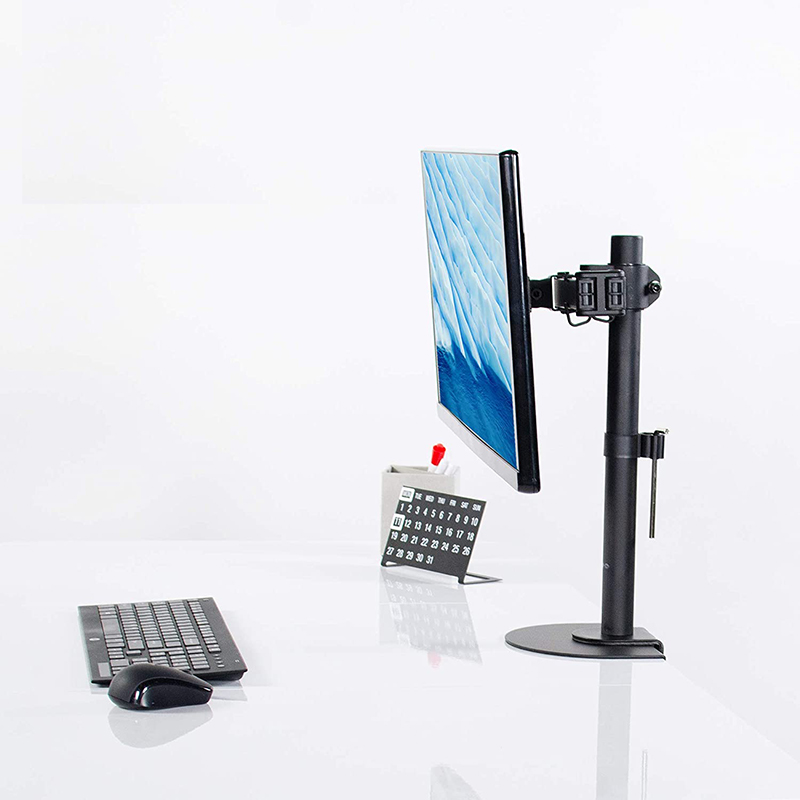 薄型玻璃桌面的加固安装板 显示器底座加大保护夹diy配件适通用