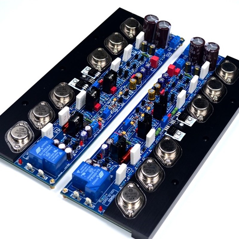 FKS纯甲类HiFi发烧级金封管后级功放板 FKS机皇电路 奇L力