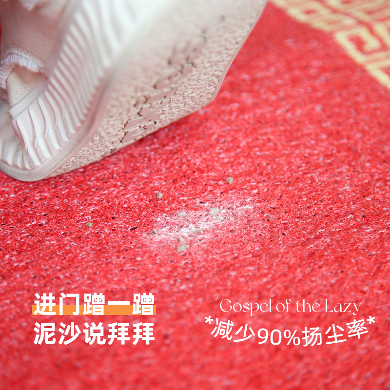 地垫入户门垫2023新款丝圈进门垫子室外门口防滑耐脏可裁剪地毯