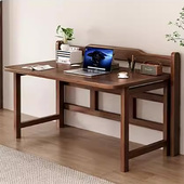 全实木可折叠书桌学生学习写字家用卧室出租屋小户型电脑桌子床边