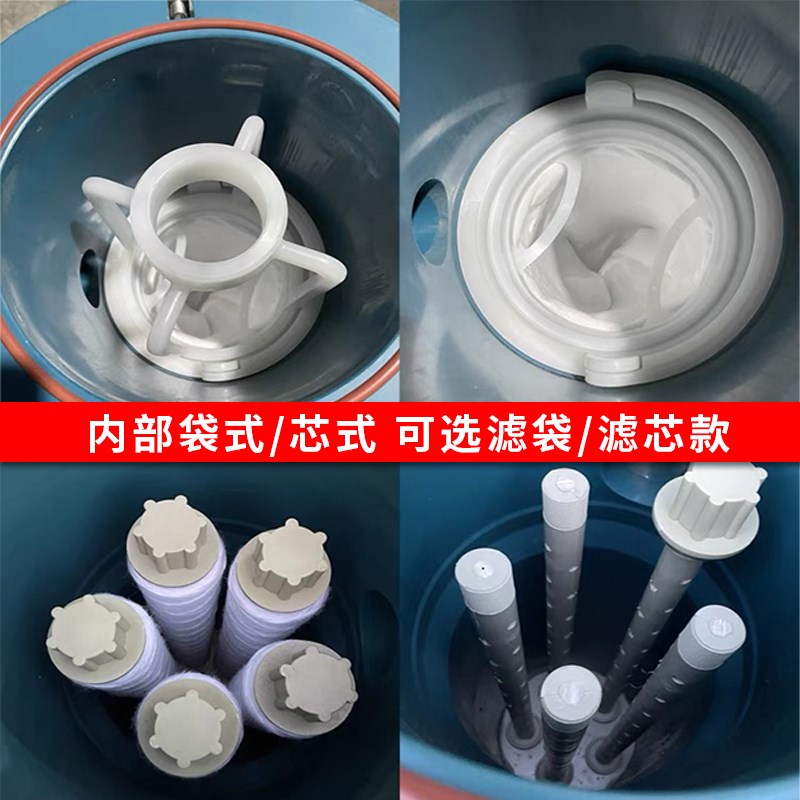 PPH耐酸碱药液袋式耐腐蚀耐高温PVDF塑料保安精密