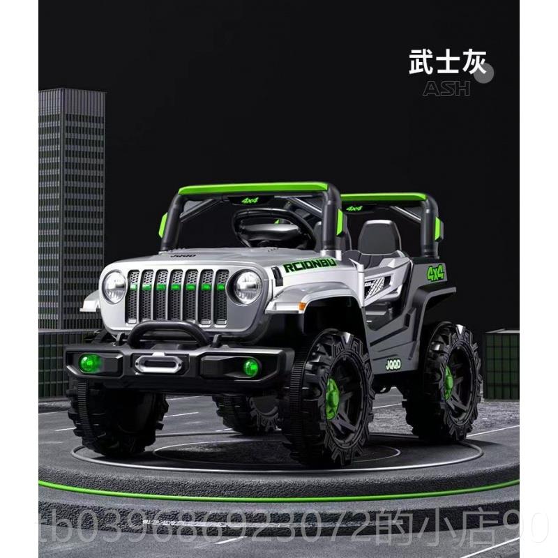 高档新型儿遥童四轮越玩野车电动车可千坐遥控早教控秋儿童具车