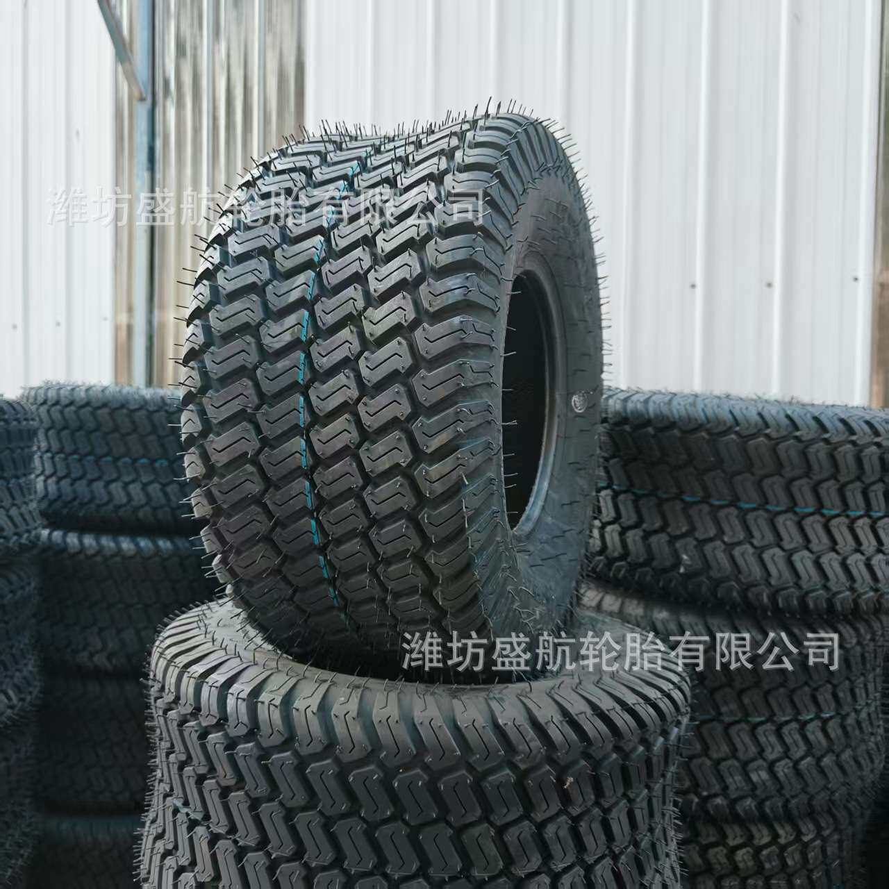 ATV电动巡逻观光车真空轮胎18*8.50-8耐磨草地花纹轮胎 可配钢圈