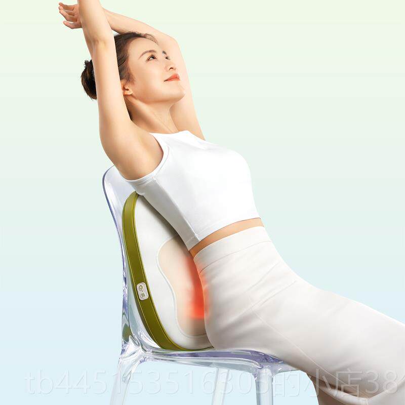 正品益按舒生K可c6腰部摩器，打揉按摩，腰背热，敷腰椎，肩颈按