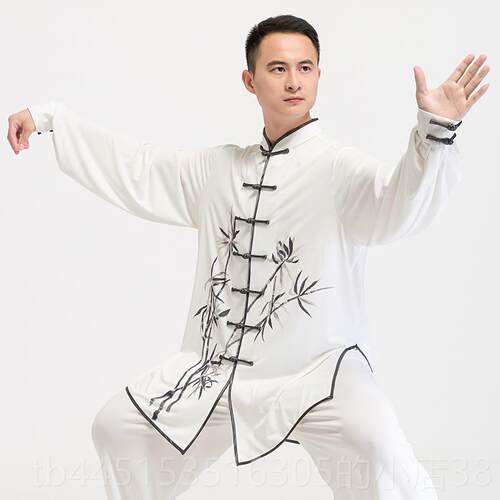 正品古韵中太极服女武术国比赛表演服太极拳练风功服华男中式新款