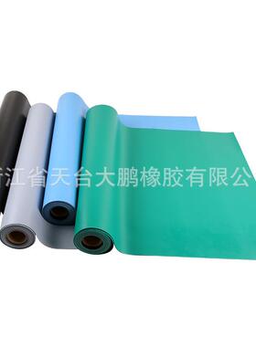 防静电台垫绿色耐高温实验室绝缘耐磨工作台桌垫2mm3mm抗静电台垫