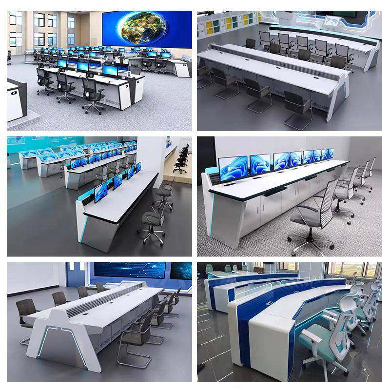 双联三联监控操作台中控室电脑平台桌子指挥中心控制台安防调度台,电子元器件市场,其它元器件,淘宝优惠券,粉丝福利购,淘宝优惠卷