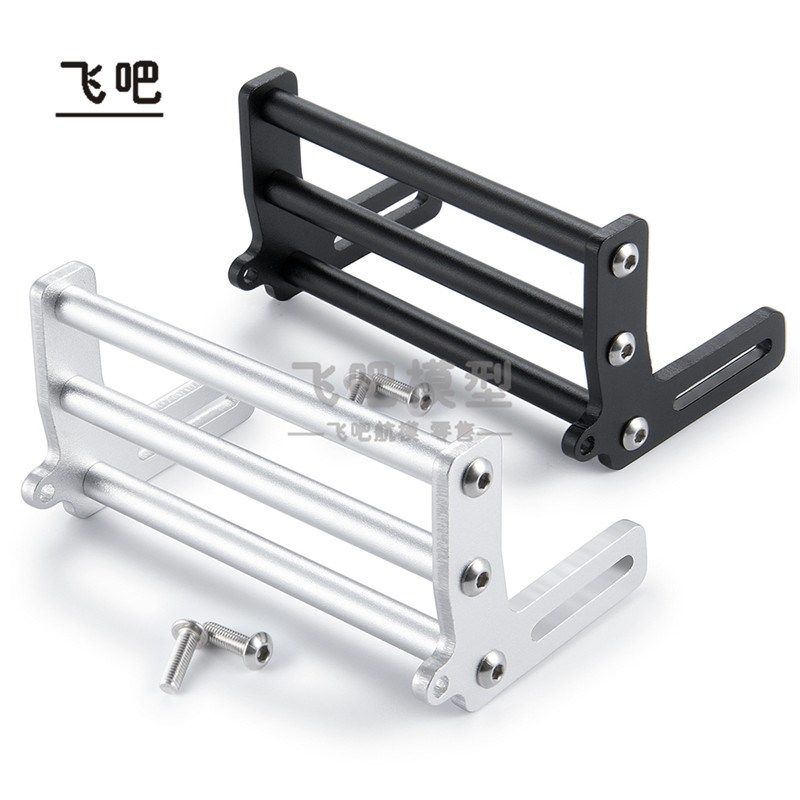 1/10攀爬车 TRX4道奇车壳前杠 竞技金属保险杠 SCX10 LCG防撞前