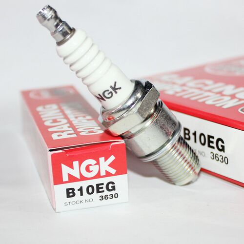 NGK RACING红盒火花塞B10EG适用X30 R0K R0TAX两冲程KX85动力伞