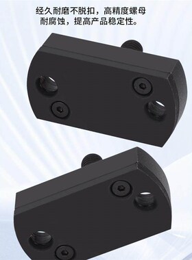 FJMCC外螺纹型简易型浮动接头WHE31一体型对边方形浮动接头厂家