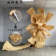 巨型纸艺超大褶皱美塑花婚礼背景花橱窗造型装 饰立体手工飘带纸花