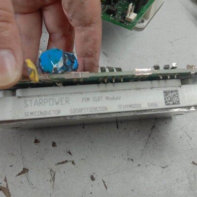 模块GD50PIT120C5SN 变频器上拆的 自己用洛铁去