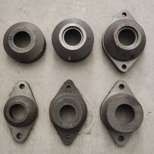 206农机配件 205 秸秆还田机地轮地滚座208新款 308轴承座307
