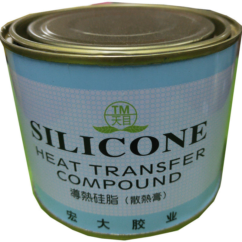 天目宏大TM导热硅脂 绝缘散热膏  导热硅胶不固化750g系数1.2白色