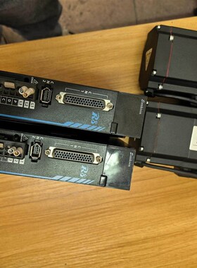 显控伺服电机和驱动两套驱动R8-2208P-N电机80H