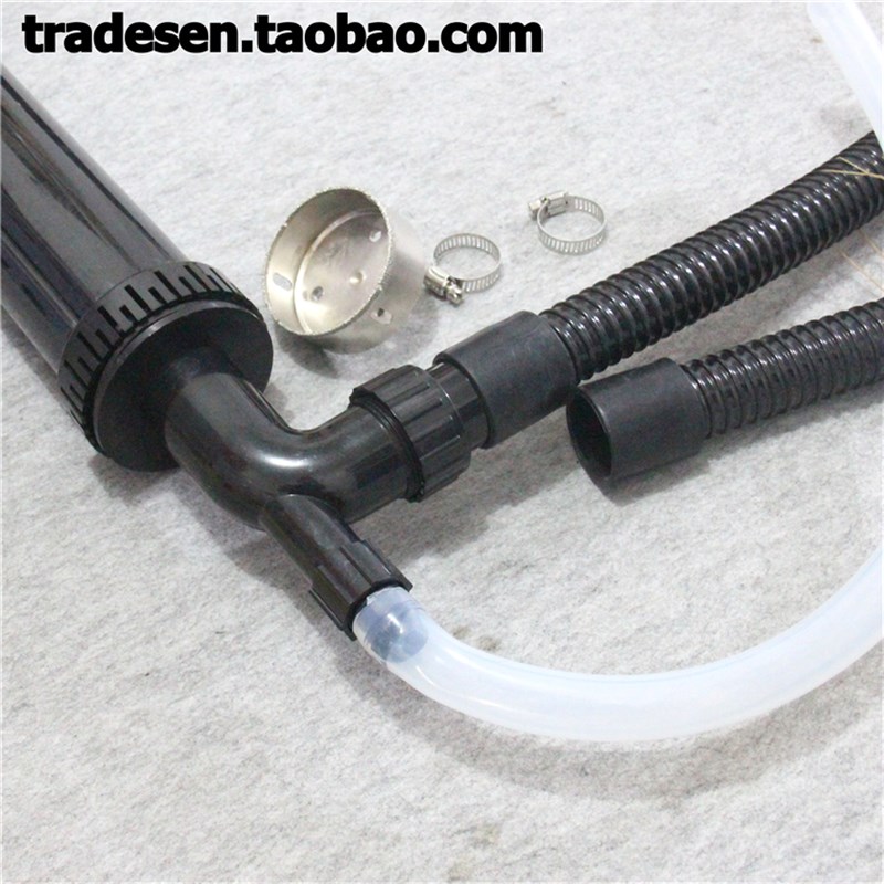 森森 黑色三重溢流管 三重溢流套件 三重溢流管件 三重溢流过滤