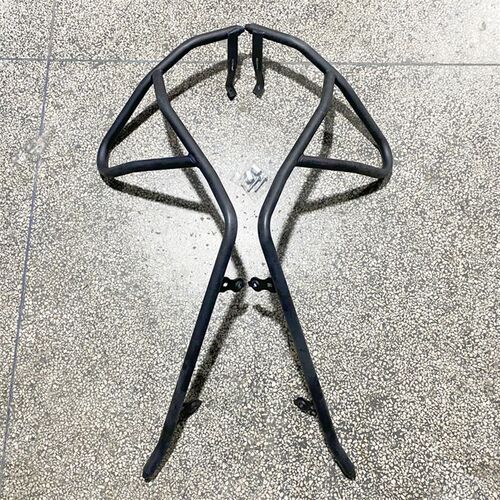 适用碳钢AFR125保险杠前后护杠城市之鹰防摔撞杠HJ125T-27改装件