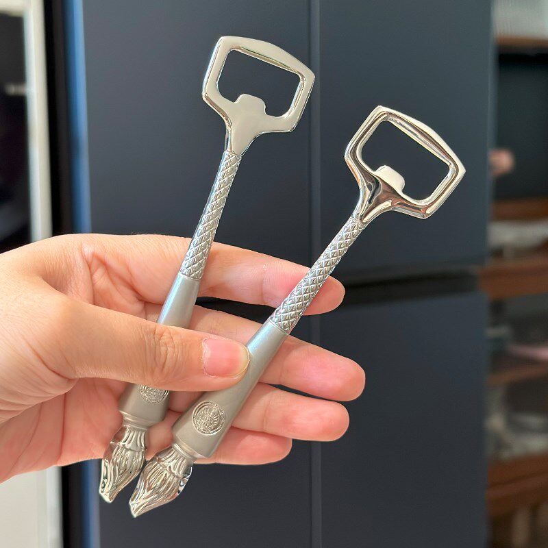 有品位来!高端定制王者开瓶器高级酒店1810不锈钢啤酒启瓶器起子