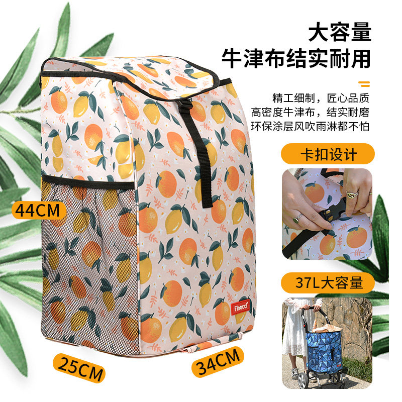 致丽生活原装购物车包袋牛津布匹配F4拉杆车仅包袋37L