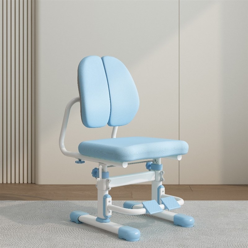 儿童学习椅手摇升降椅双背矫姿椅中小学生椅子课桌椅子简约学习椅