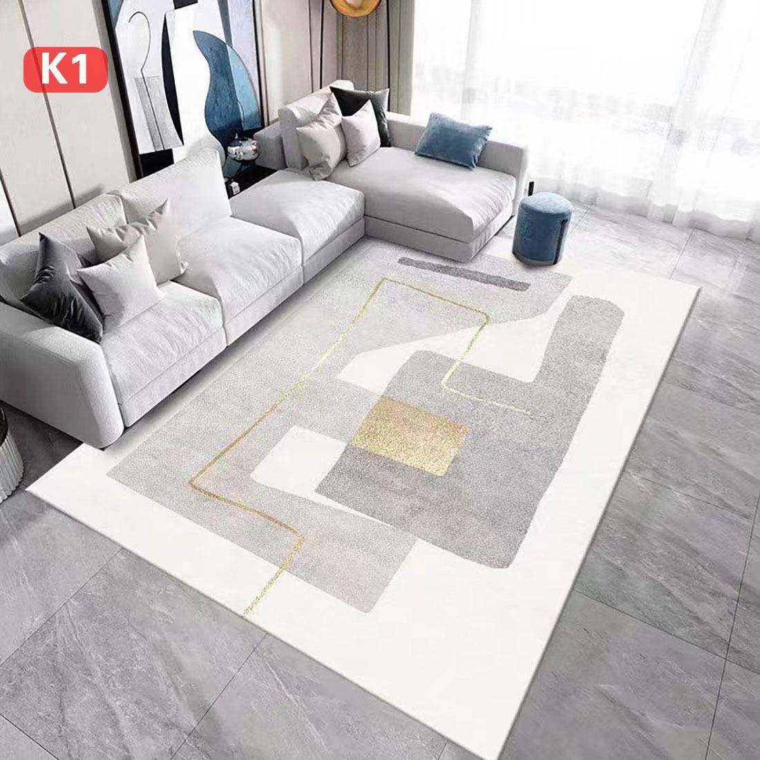 地毯客厅2025轻奢灰色免洗可擦卧室床边地垫极简沙发毯家居几何,鲜花速递/花卉仿真/绿植园艺,割草机/草坪机,淘宝优惠券,粉丝福利购,淘宝优惠卷