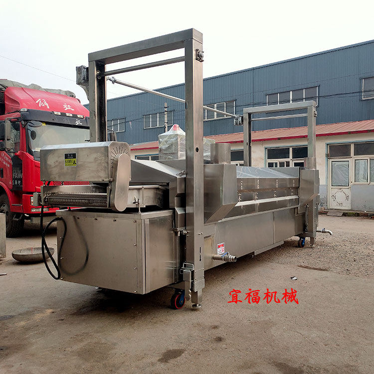 鸭脖成套油炸线_ 鸭翅解冻清洗卤煮入味机_宜福肉类生产线厂家,清洗/食品/商业设备,炸炉/油炸机,淘宝优惠券,粉丝福利购,淘宝优惠卷