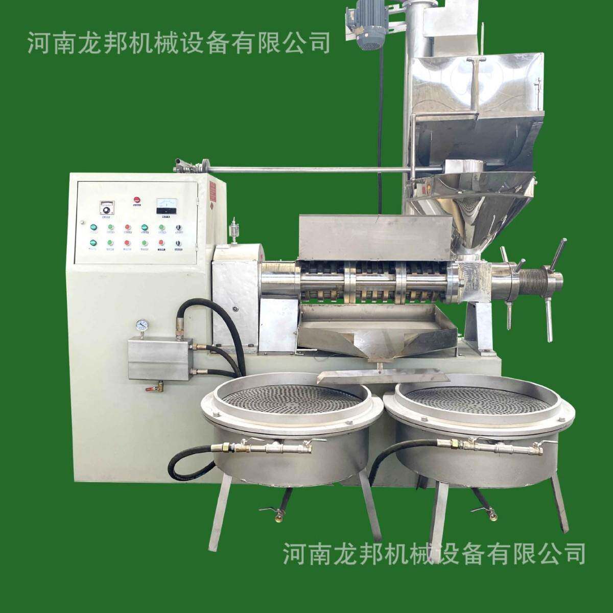 厂家中型榨油机商用食用油压榨机油葵籽葵花籽自动螺旋出油机