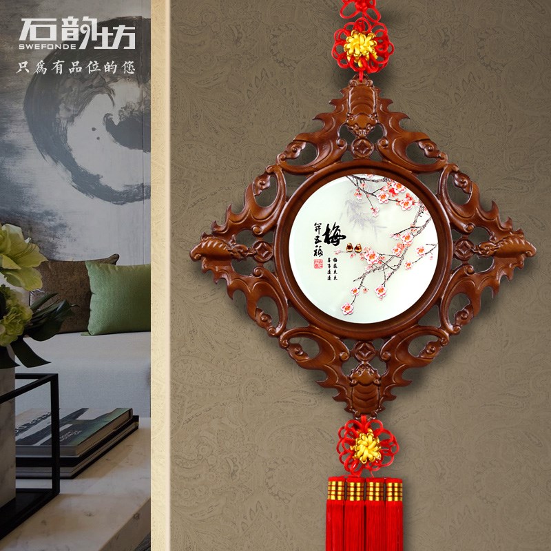 客厅玄关装饰挂件新居入宅礼品现代简约墙上装饰品电视背景墙挂件