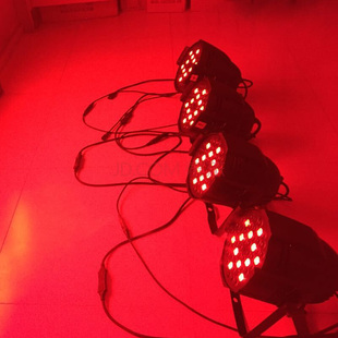 山牛舞台灯光全彩54颗遥控帕灯KTV酒吧婚庆演艺灯光光束灯闪光灯