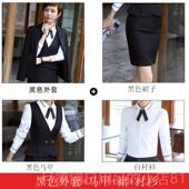 气质 时尚 美容美发 酒务员秋 高 正品 空姐 女士店职服业套装