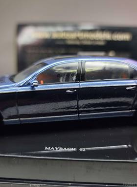 正品Autoart/奥拓 1:43 驰迈巴赫Mabach 57 2 S-Class 奔车模6y礼
